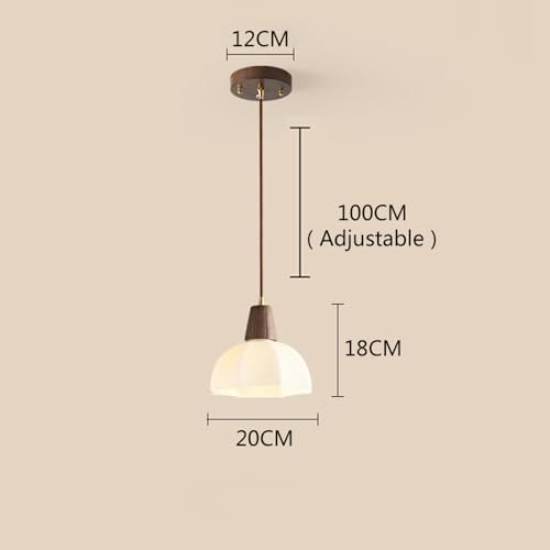 Lámpara de techo vintage para iluminar la mesa del comedor 7