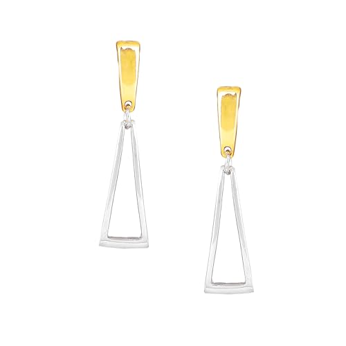 Estele Earrings Jewellery for Women Gold & Rhodium Plated Fancy Designer Dangler Earrings for Girls and Women-404/719 ER (B091TXJ94P) Amazon Price History, Amazon Price Tracker