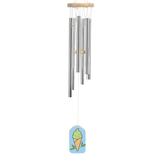 Carillon à vent de jardin 52,1 cm commémoratif déco extérieur - 8