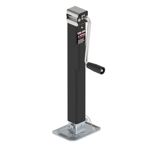 Heavy Duty 8000LBS Square Trailer Jack with Drop Leg