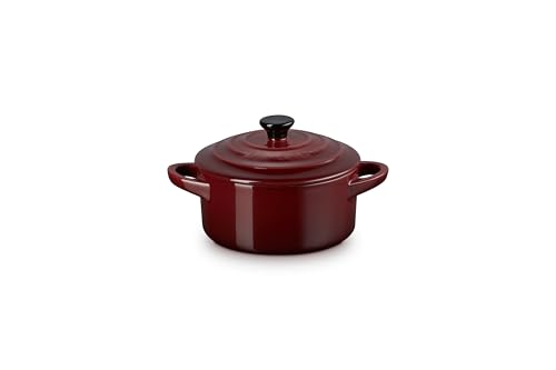 Le Creuset Mini-Cocotte, 200 ml, Granat
