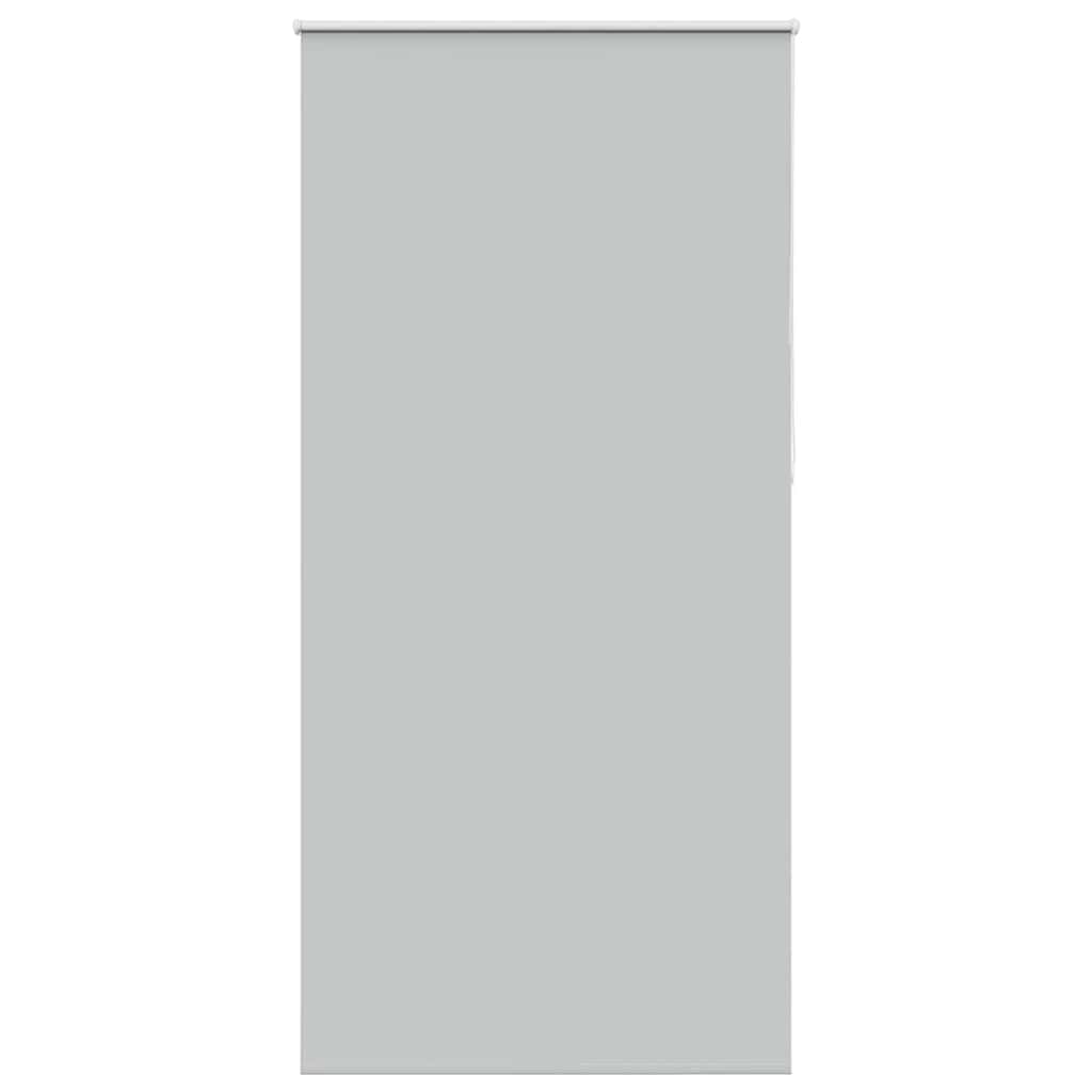 Vidaxl Roller Blind Blackout Light Grey 110X210 Cm Fabric Width 105.7 Cm Polyester