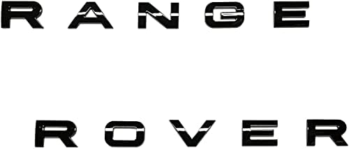 MF 3D Raised Head Cover Hood Front Letters Emblem/Rear Fender Letters Emblem Sports Line Badge Letter Emblem,3M Adhesive Backing Replacement for RA Rover Accessories (Gloss Black) MF 3D Raised Head Cover Hood Front Letters Emblem/Rear Fender Letters Emblem Sports Line Badge Letter Emblem,3M Adhesive Backing Replacement for RA Rover Accessories (Gloss Black)