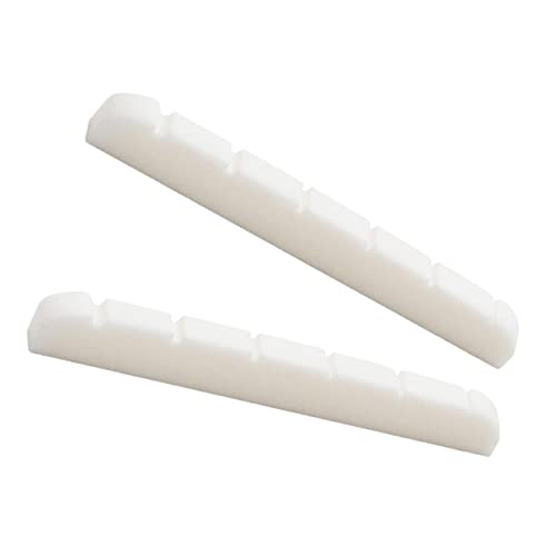 Garneck Guitar Pillow 6 String Guitar Replacement Accessory Ox Bone Material Hard for Guitarists