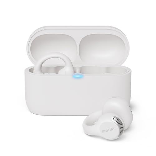 Philips TAQ2000WT auricolari ear-cuff True Wireless open-ear Multipoint Bluetooth - 28 ore di...