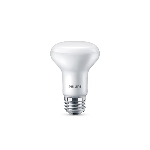 Philips LED R20 Ultra Definition Frosted Dimmable LED Light Bulbs - Flicker-Free 45w Light Bulbs with EyeComfort Technology - Daylight 5000K Lightbulb - 450 Lumen - E26 Base - 4 Pack