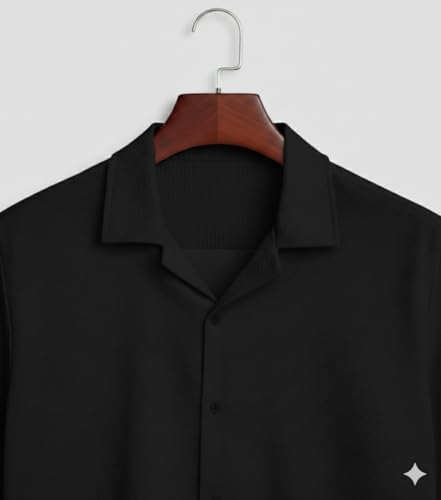 Image of FASHA Men's Half Sleeve Shirt for Men - Casual Summer Shirt, Regular Fit Collared Button Down, Stylish Lightweight Short Sleeve Shirt for Men, Formal & Casual Wear-Pack of 1