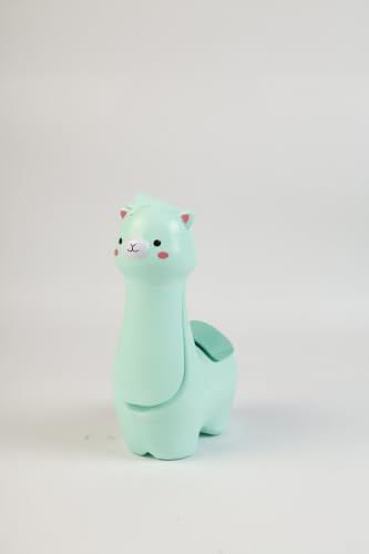 Image of Lexton 10.5 Inch Rechargeable Alpaca Folding Table Lamp | Cute LED Desk Lamp with Pen Holder, 2 Light Modes, USB Charging, Adjustable Brightness & Button Control for Kids, Study Table & Bedroom