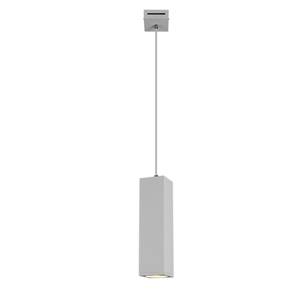 Candelabro LED De Tubo Largo Columna Cuadrada Lámpara Colgante Aluminio Luz Colgante Nórdica Isla De Cocina Luz De Suspensión Luz Ambiental De Cabecera Luces De Techo Iluminación