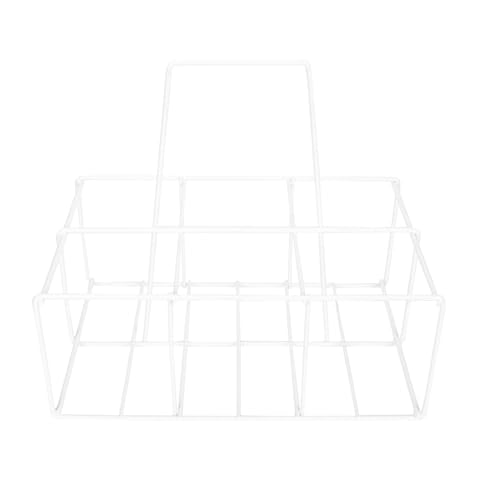 CIYODO Convenient Iron Beer Bottle Holder Handle Design Versatile Bottle Carrying Rack for Home Kitchen Storage and Organization