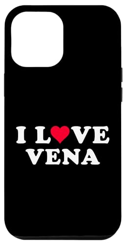 iPhone 13 Pro Max I Love Vena Matching Girlfriend & Boyfriend Vena Name Case