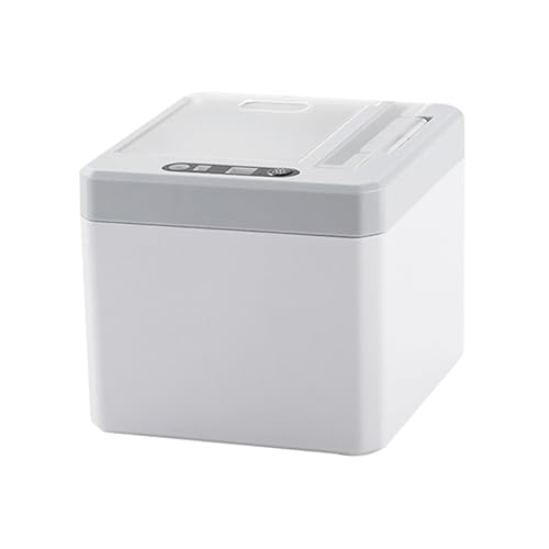 SMASOLO 1Pc Intelligent Toothpick Box with Sensor Grey Automatic Toothpick Dispenser for Home and Parties