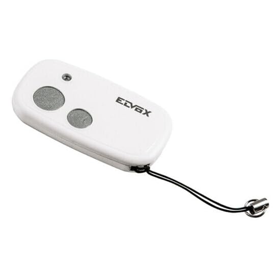 Dieffematic Telecomando Radiocomando ELVOX ETRN2 - Trasmettitore Originale Rolling Code 2-Canali per Cancelli Automatici Sostituisce ETR5