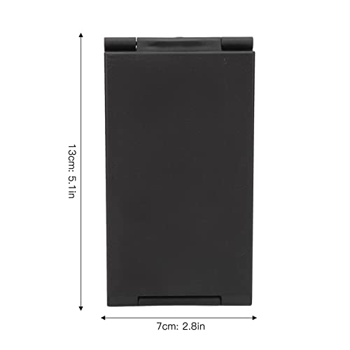 Espejo de maquillaje plegable portátil 4 vías miniatura 3