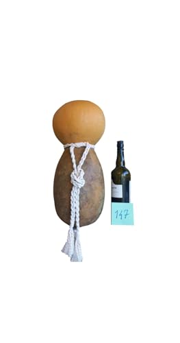 Authentic Ipu Heke Gourd Drum for Hula Dancing and Music | Handmade Hawaiian Rhythmic Instrument, 18'' tall