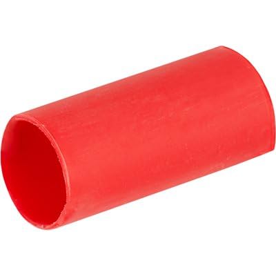 Auveco # 25172 Heat Shrink Tube 12-4 Gauge 1/2" 3:1 Shrink Ratio, Red. Qty 10.
