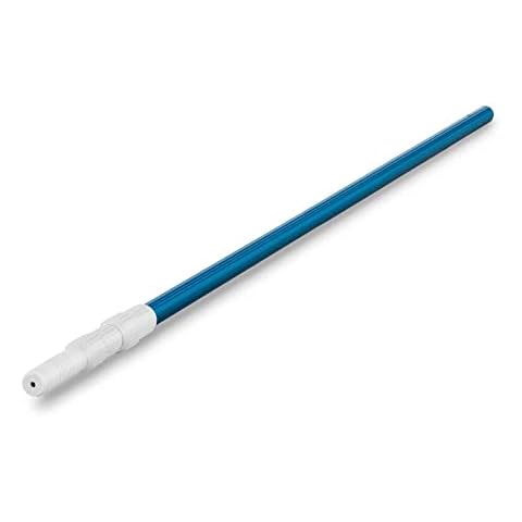 Uniprodo Telescopic Pool Pole Swimming Pool Cleaning Pole Extendable Ribbed Aluminium 3.6m Uni_Telescopic_Pole_312 (Aluminium, Plastic, Length 120-360cm, Diameter 30mm, Ribbed Surface) Cover