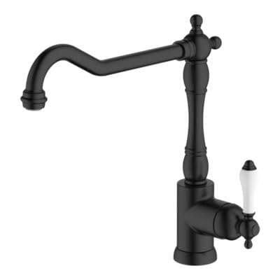 Cooke & Lewis Mitigeur de cuisine noir mat Belmore