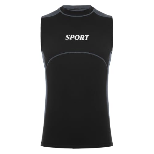 Jhaoyu Chaleco Hombre Traje de Neopreno para Natación, Snorkeling y Buceo con Cremallera Frontal miniatura 4