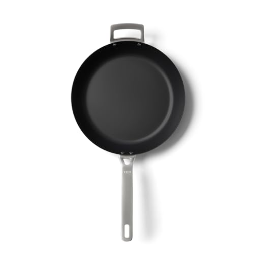 Image of YETI Carbon Steel Skillet 12 inch - Pre-Seasoned Nonstick, Rust-Resistant, Use on Stovetop, Oven, Grill, or Campfire