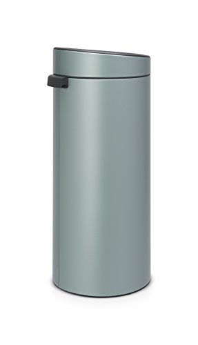 Brabantia Touch Bin Prullenbak 30L - Kunststof Binnenemmer - Metallic Mint - Image 4