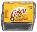 CRISCO ALL VEGETABLE SHORTENING BUTTER FLAVOUR STICKS GREAT FOR COOKING 567g