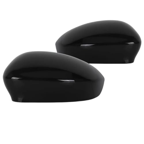 Couvercle rétroviseur extérieur robuste pour Fiat 500 protection anti-choc paire noire