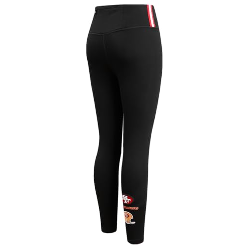 Pro Standard Womens NFL San Francisco 49Ers Retro Classics Legging Schwarz L
