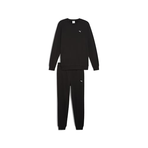  PUMA Tuta da Uomo Essentials Elevated Nera Taglia M Codice 688178-01