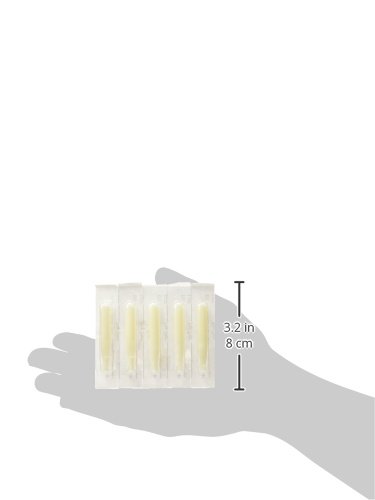 1TattooWorld Tattoo Supply 100 Plastic Disposable Tips (Nozzles) Round/Flat, OTW-DT-1