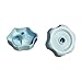 RV Designer Collection H715 White 1/2 Inch Plastic Shaft Knob (Quantity 12)