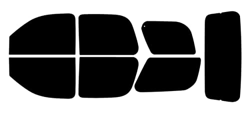 Trueline Automotive Window Tint Film for Cars Compatible with GMC Yukon 4 Door SUV 2007-2014 - Customizable All Side and Back Windows - Car Window Tint - Pre Cut Window Tint for Car Windows