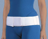 Faja Trocarter 2 Tiras Blanca Cadera 38-48"
