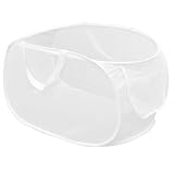 LOPUNER Cesta Plegable para Ropa Sucia de Malla Transpirable Resistente y Ligera con Asa Portátil Diseño Compacto para Hogar Camping y Viaje Ahorro de Espacio y Fácil Almacenamiento