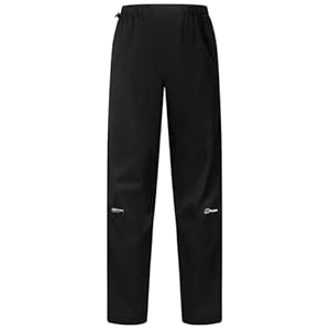 Berghaus Men’s Pacsmart 2.5l Waterproof Pants | Lightweight Packable Rain Trousers for Hiking, Walking Pant