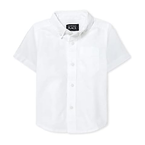 The Children's Place Short Sleeve Oxford Shirt Cover