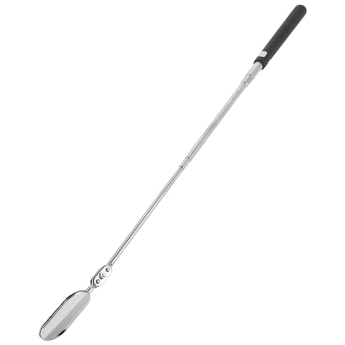 OUNONA Automotive Inspection Mirror Flexible Telescoping Mirror Flexible Vehicle Inspection Tool