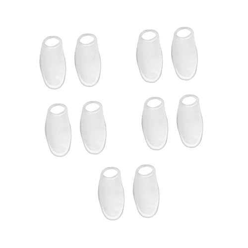 VERDANVERSE 5pairs Toe Protectors Multi-function Toe Separators for Bunion Relief Comfortable Gel Correctors Foot Care Tool for Men and Women