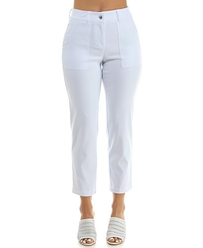 Nanette Nanette Lepore Women's Fly Front Boot Cut Freedom Stretch Pant with Functional Deep Stitch Pockets + Belt Loops