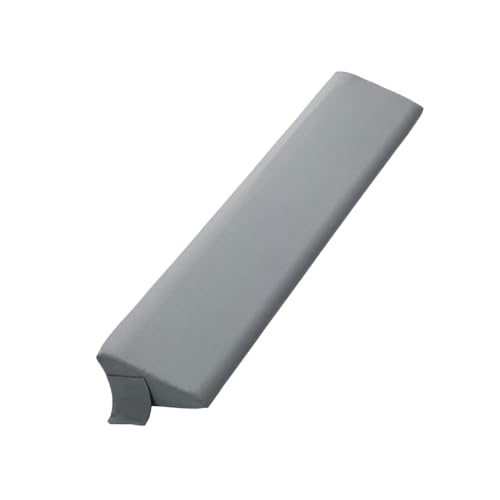 Cojín triangular para respaldo con funda lavable y bolsillo lateral para cama y sofá 2