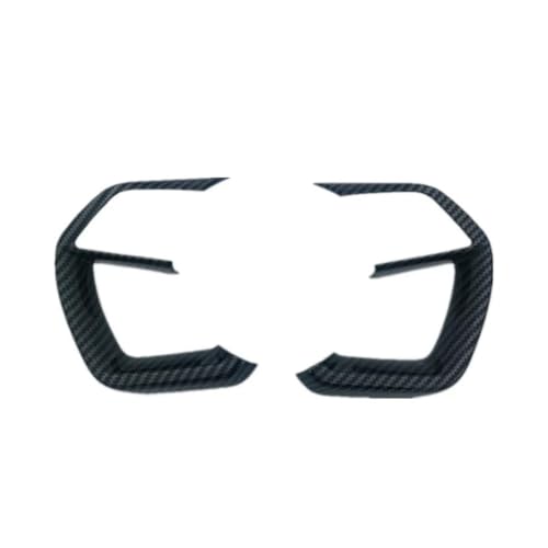 Autocollants de volant Hyundai Elantra Tucson Sonata en carbone noir