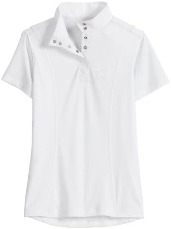 Dover Saddlery Riding Sport Kids' Equestrian Essential Short Sleeve Show Shirt