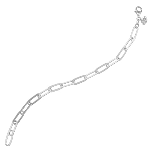 Silpada 'Falling Paperclips' Chain Bracelet in Sterling Silver, 7.25"4
