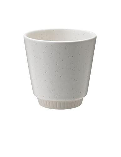 Knabstrup Taza de café Colorit de cerámica, 250 ml, apta para lavavajillas y microondas, moldeada con arcilla y pasión, forma elegante y clásica desde 1897, 9 cm, color arena Cover