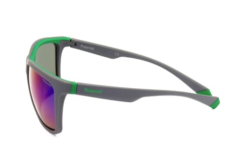 Polaroid PLD 2126/S 3U5 GREY GREEN 58/15/140 MAN Sunglasses3