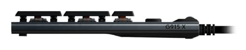 Clavier de jeu LOGITECH G G915 X Filaire Mécanique Rétroéclairé RGB - vue 7