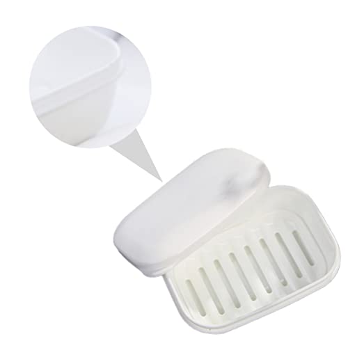 FONDOTIN 2 Piezas Escurridor De Jabón Soporte De Jabón para La Ducha Contenedor De Almacenamiento De Jabón Envase Jabón De Drenaje Jaboneras Baño Jabón De Malla Plato Páginas