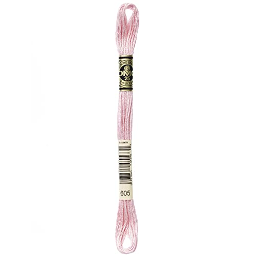 Image of DMC 6-Strand Embroidery Cotton Floss, Very Light Cranberry