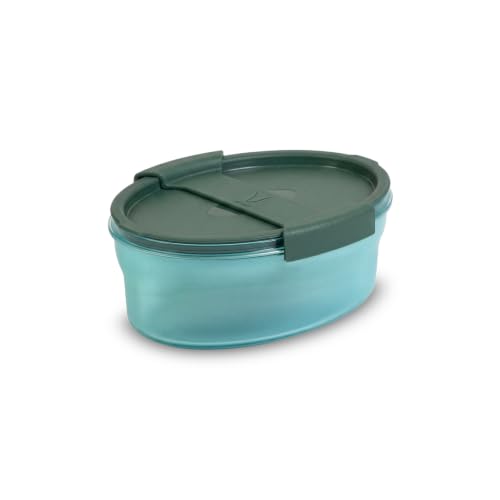 Image of VAYA Yumbytes Plastic Snack Box, Snack Container for Kids & Adults, Perfect for School, Work, & Travel, 400 ml