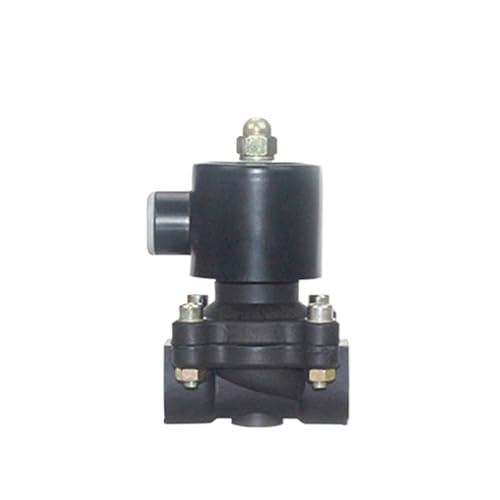 Électrovanne plastique 12V CC normalement fermée 1/2 pouce électrovanne eau - 2